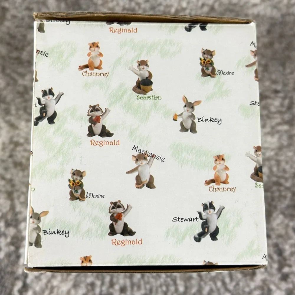 Fitz and Floyd Charming Tails Give It Your Best Shot 89/341 w/Box